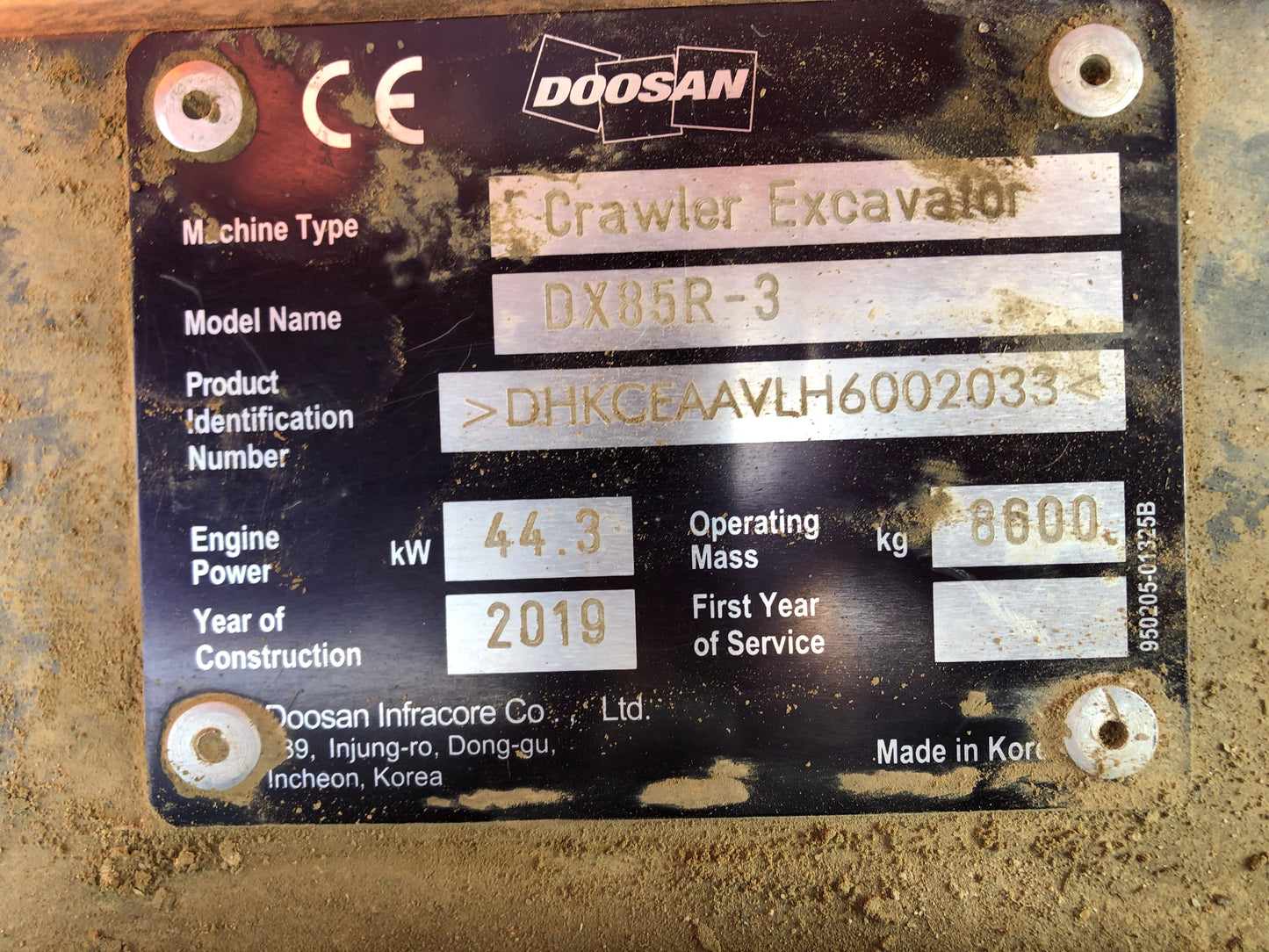 Doosan DX85R-3