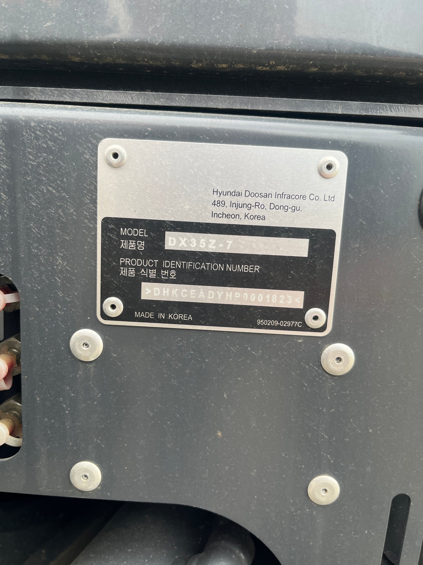 2025 DEVELON DX35Z-7: New