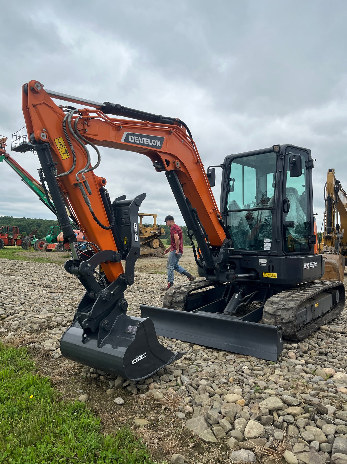 2025 DEVELON DX50Z-7: New