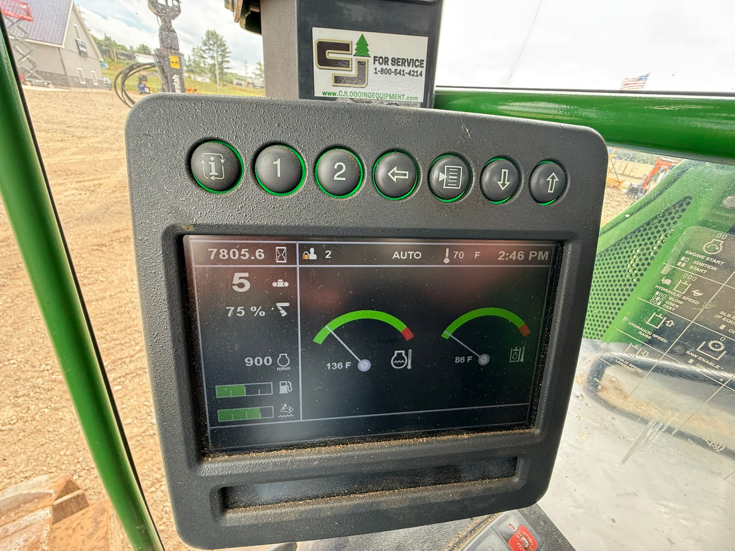 2018 John Deere 853MH Feller Buncher