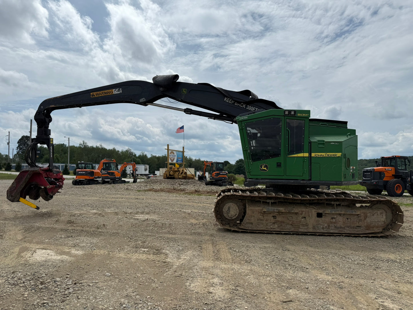 2018 John Deere 853MH Feller Buncher