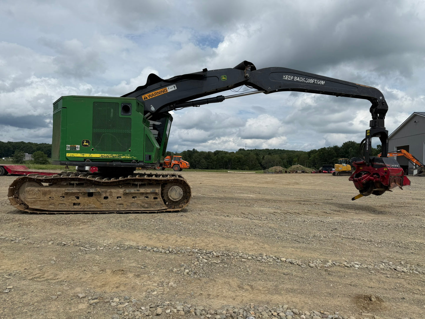2018 John Deere 853MH Feller Buncher