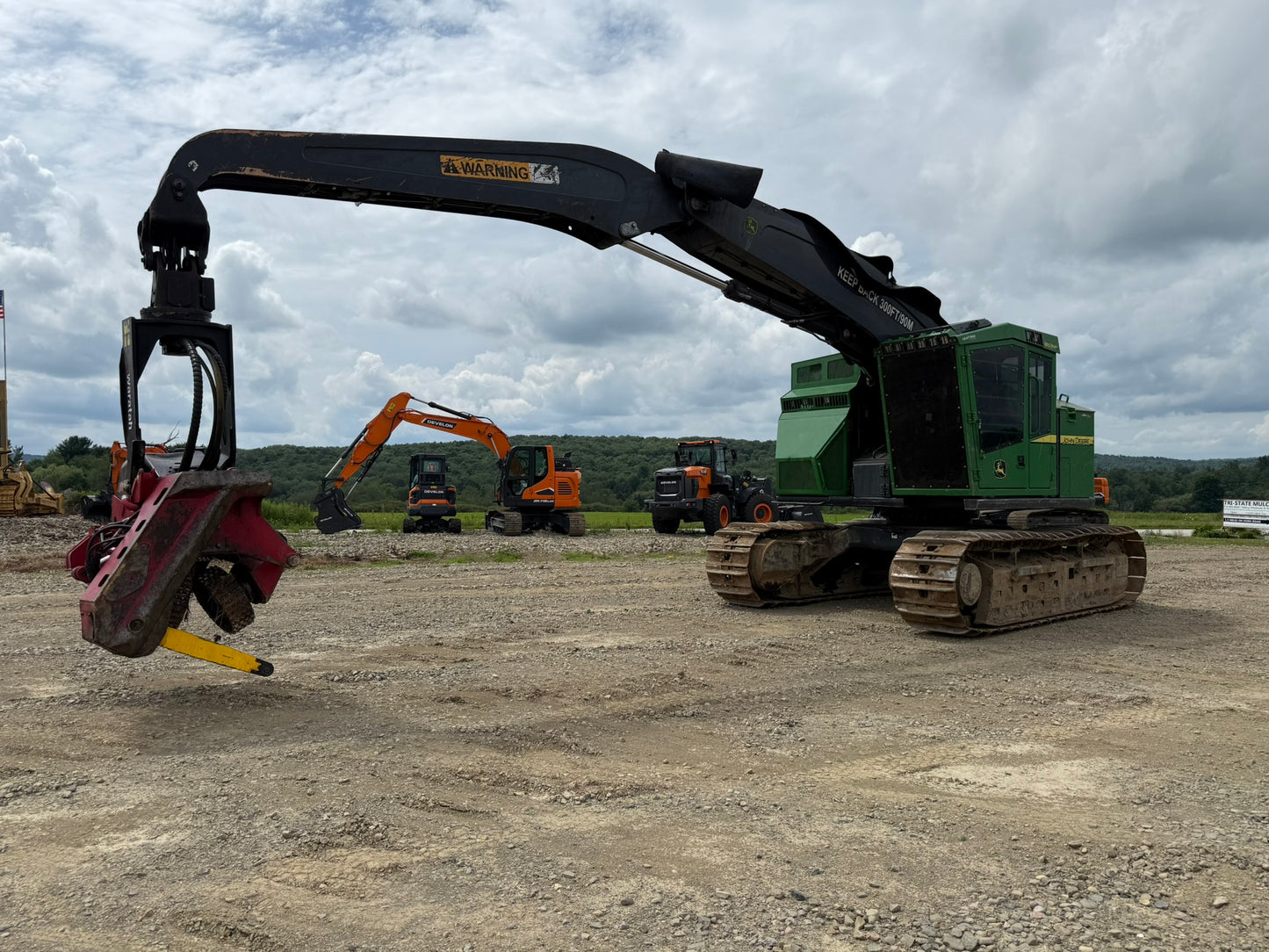 2018 John Deere 853MH Feller Buncher