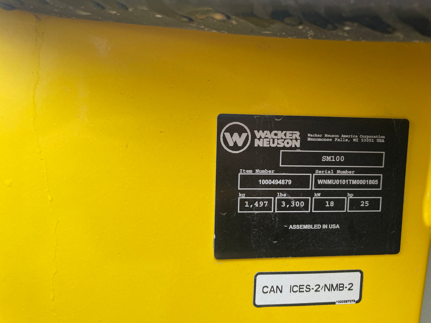 Wacker Neuson SM100