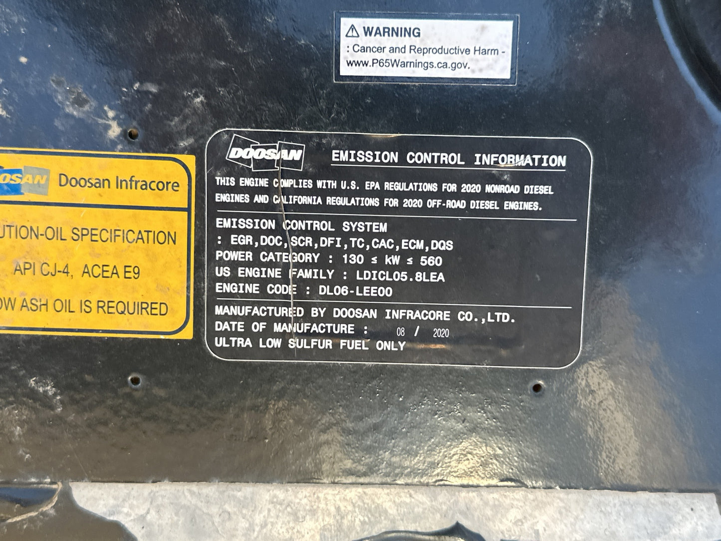2020 Doosan DX225LC-5
