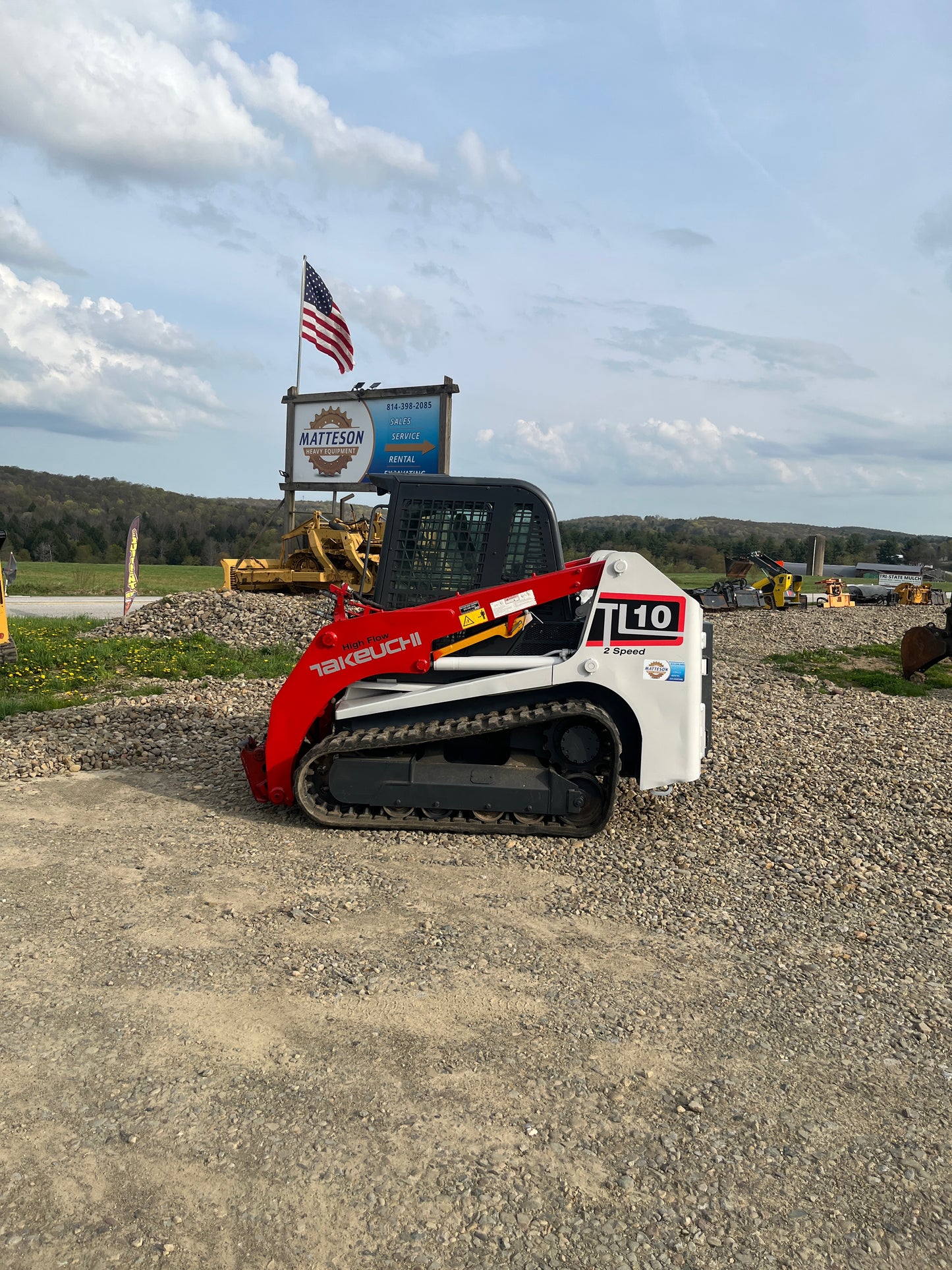 2015 TAKEUCHI TL10 Skidsteer