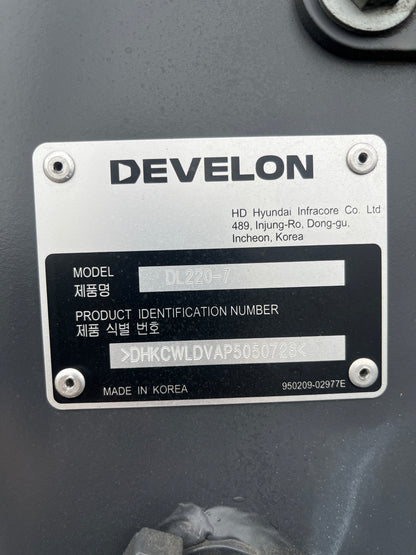 2025 DEVELON DL220-7 Wheel Loader: New