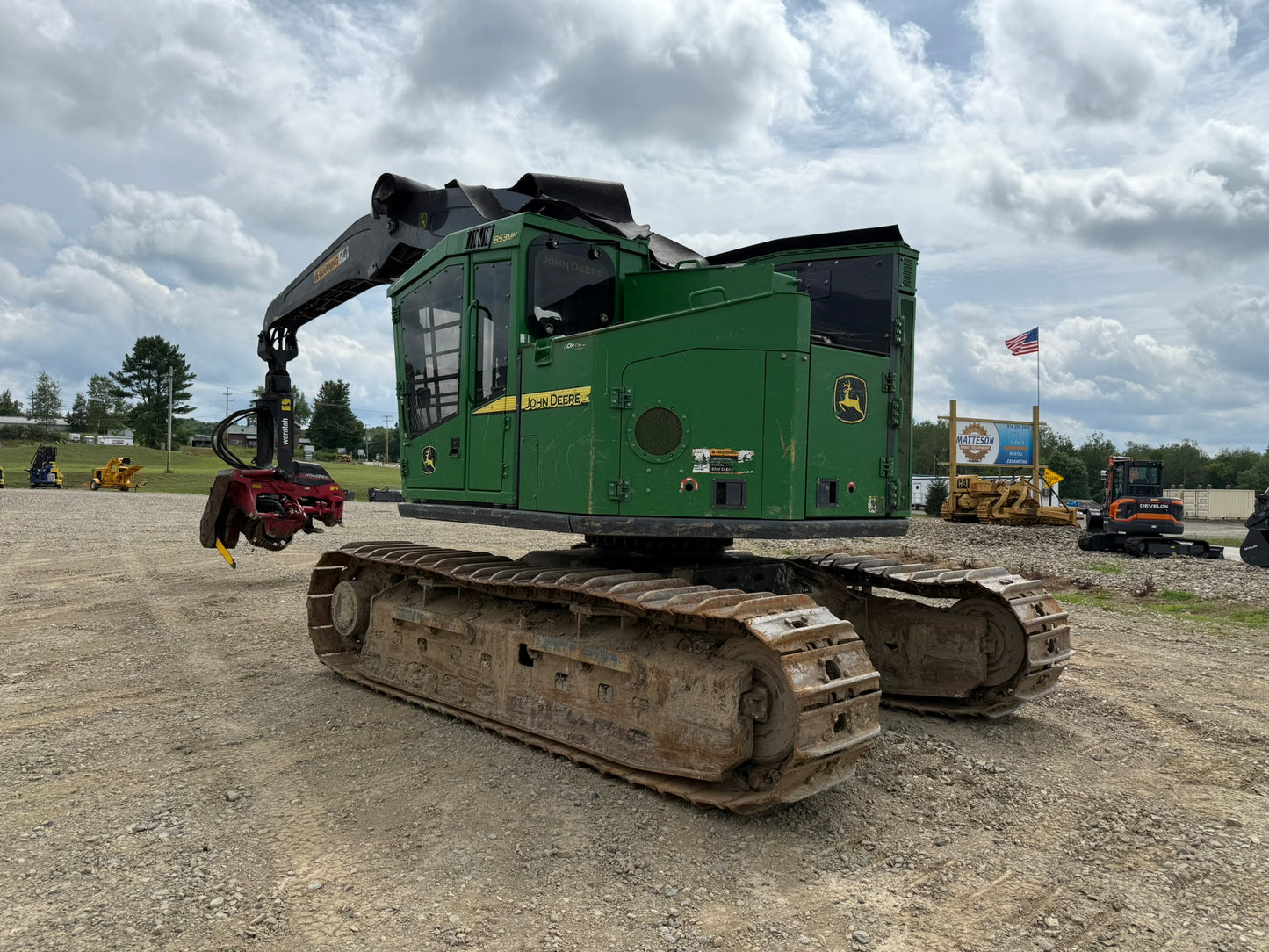 2018 John Deere 853MH Feller Buncher
