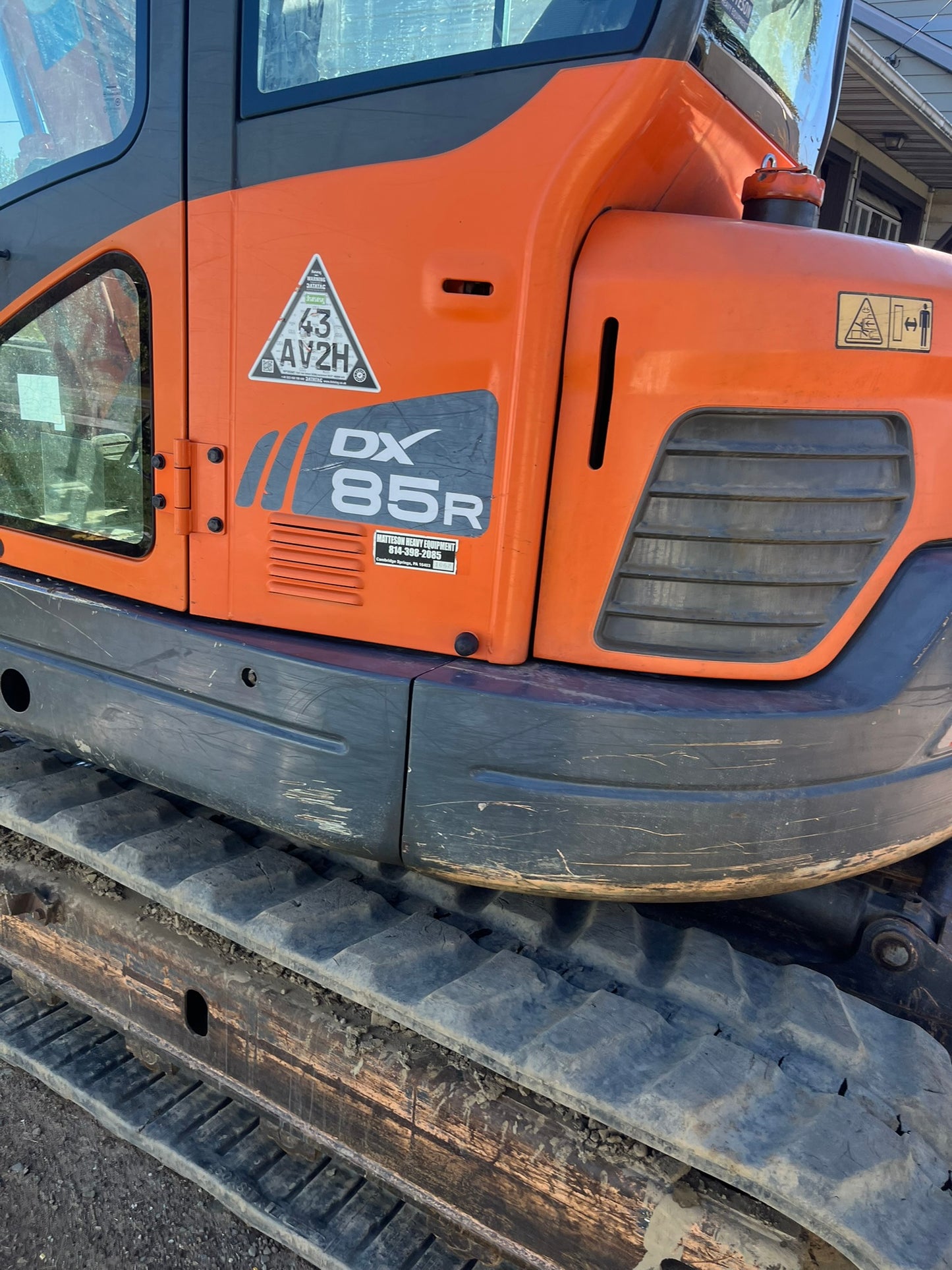 2019 Doosan DX85 Excavator
