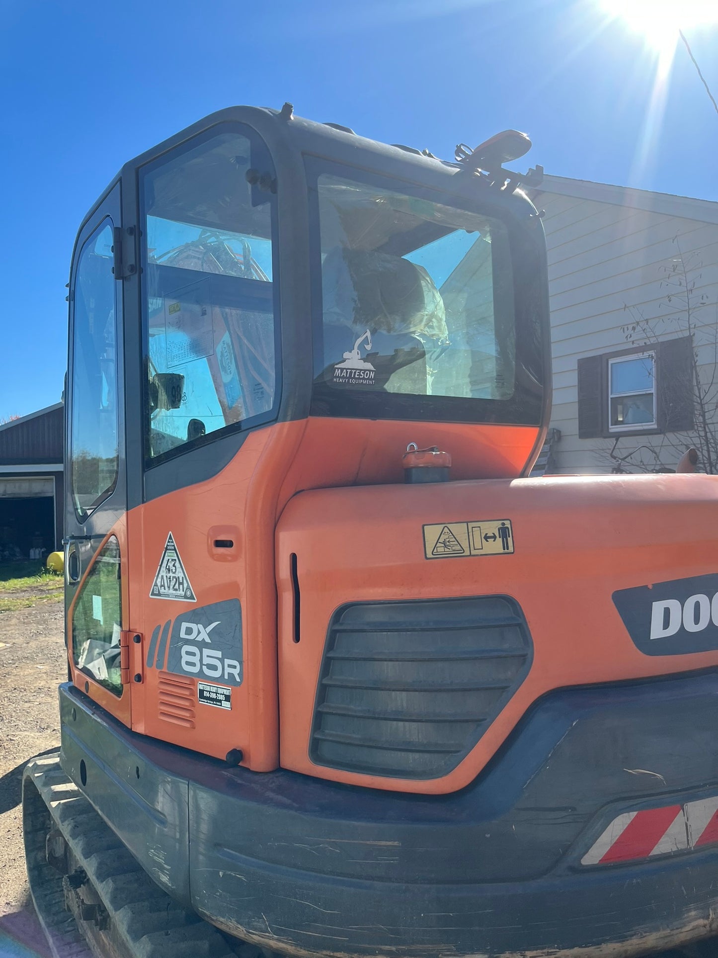 2019 Doosan DX85 Excavator