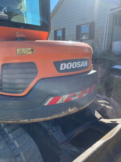 2019 Doosan DX85 Excavator