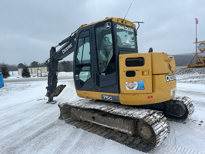 2016 Deere 75G Excavator