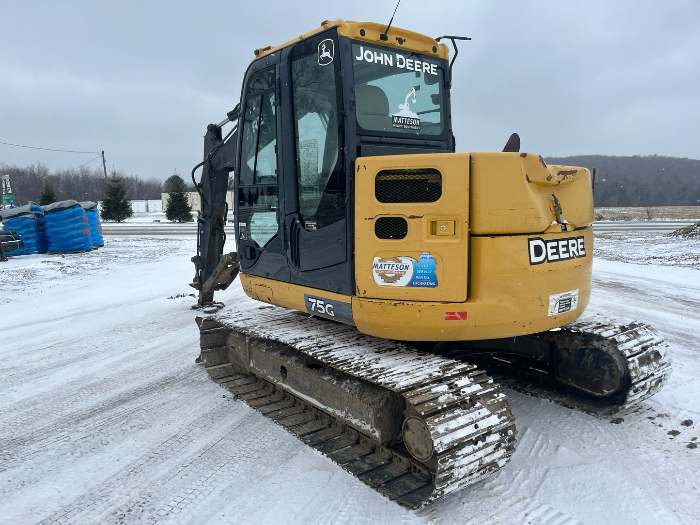 2016 Deere 75G Excavator