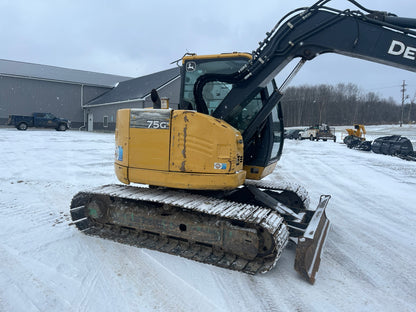 2016 Deere 75G Excavator