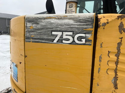 2016 Deere 75G Excavator